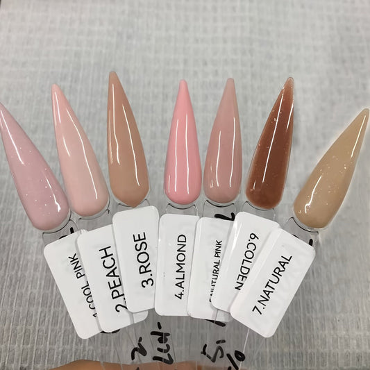 Acrylic Nail Powder 4oz Formaldehyde-Free Rose Peach Almond Natural Pink Shades Professional System for Nail Extensions Sculpting 3D Nail Art Overlay - No Lamp Needed Nail Tech Supplies