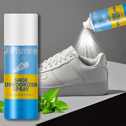 Plismire Shoe Deodorizer Spray, 260 ml Can for Shoes, Socks, Shoe Cabinets, Locker Rooms and Gyms