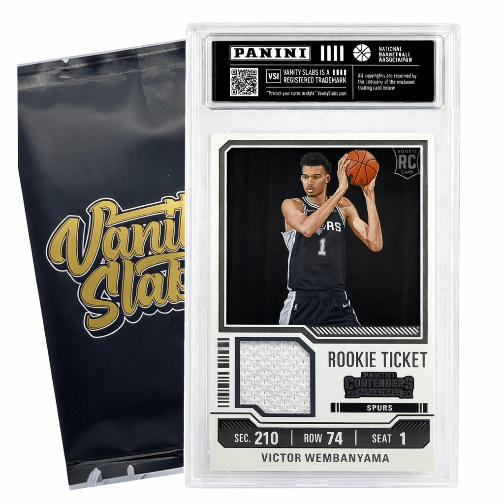 Sports Trading Cards, Panini NBA Basketball Mystery Vanity Slab with One-Slab or Two-Slab Options