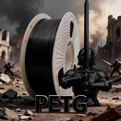 3D Printer Filament PETG 1.75mm 1kg Vacuum-Packed Spool with Nine Color and Finish Options
