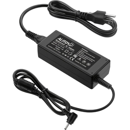 Fixed 19V 3.42A 65W Power Adapter with No-Tip or Nine-Tip Connector Configuration and US Cord