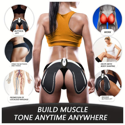 Fitness Equipment Electronic Stimulation Hip Pad with U-Shaped Wearable Form Controller and TT-HB Kit