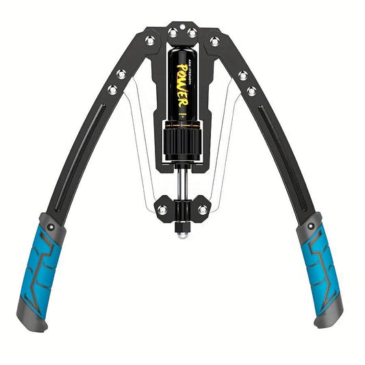 Chest Expander Resistance Trainer – Adjustable 22-440 lbs, Home Gym Arm & Chest Muscle Builder, Full Body Workout Equipment
