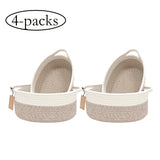 Oval brown and white