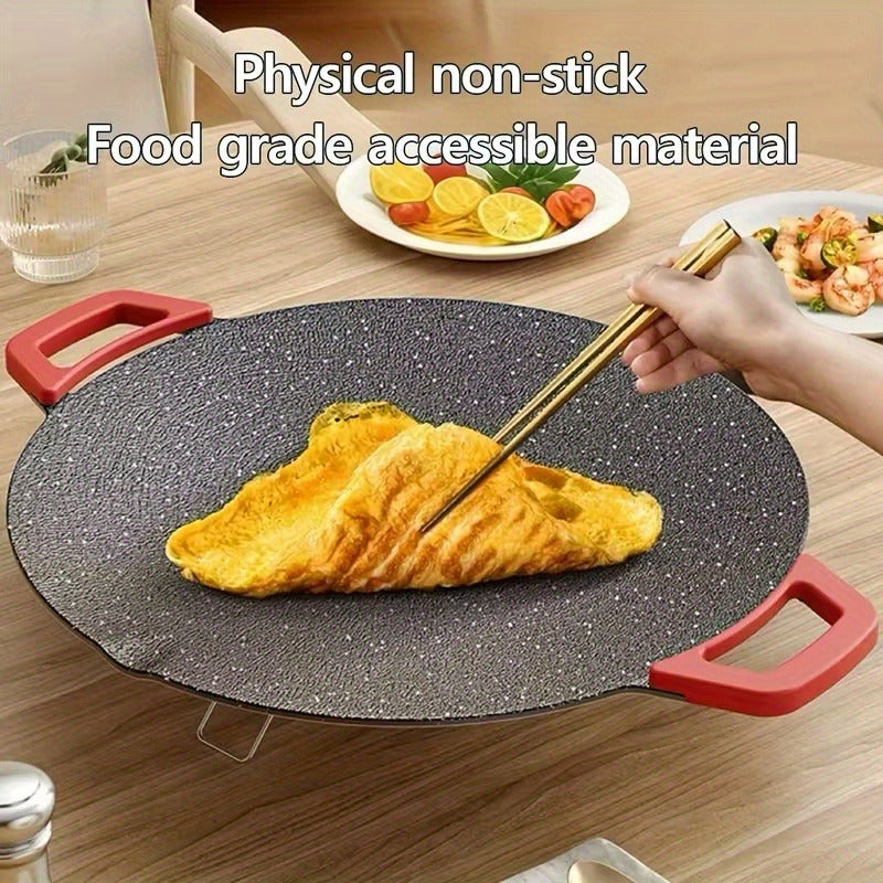 Electric Grill Pan Smokeless Indoor BBQ Non-Stick Griddle with Adjustable Temperature Control for Home Kitchen and Party