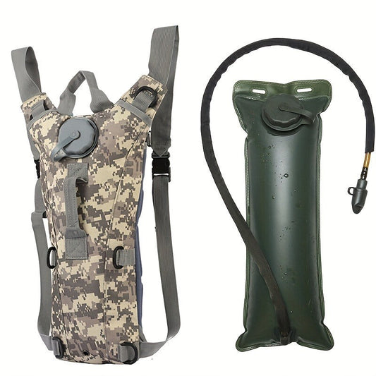 Hydration Backpack with 101oz BPA-Free Water Bladder – Tactical Water Pack for Cycling, Hiking, Trekking, Climbing & Outdoor Camping