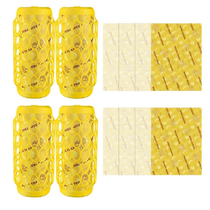 Wasp Trap Outdoor Hanging Reusable Yellow Jacket Trap Carpenter Bee Hornet Catcher with Sticky Bait Killer for Garden Patio Outside