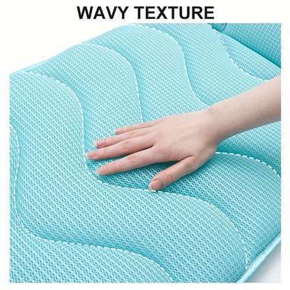 Full Body Bath Mat Pillow 60x21.7in Extra Thick Bathtub Cushion with Head, Neck & Lumbar Support for Women Men Elderly, Luxury Non-Slip Full-Size Tub Pad for Joint Relief