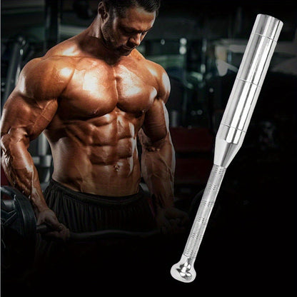 Fitness Equipment Adjustable Steel Club Set in Six Weights from 6.5 to 17.5 lb with Knurled Handles