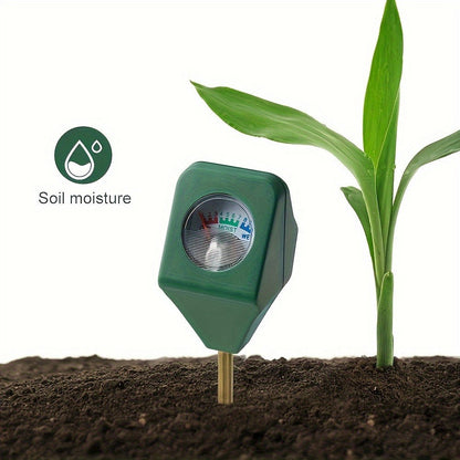 Five-Pack Analog Soil Moisture Meter Probes with Metal Stakes for Indoor Pots and Garden Plants