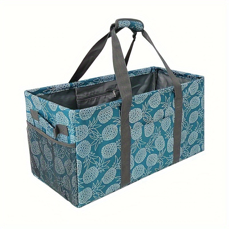Canvas Tote Bag Oversized for Women with Multiple Pockets Foldable Reusable Grocery Shopping Bag Large Capacity for Beach Picnic Pool Storage Travel
