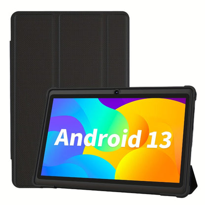 Android Tablet 7-Inch with Android 13, 3500mAh Battery, 32GB Internal Storage and Protective Case