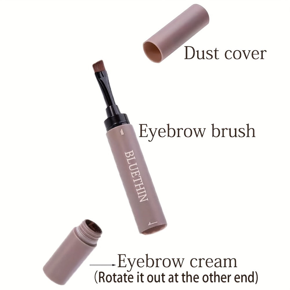 Waterproof Eyebrow Pencil Double-Ended Micro Precision Tip - Smudge-Proof Brow Definer, for Makeup, Travel and Everyday Vanity Use