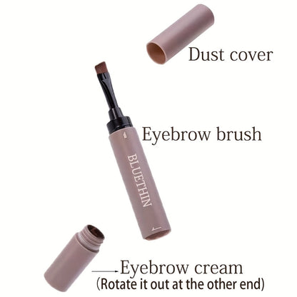 Waterproof Eyebrow Pencil Double-Ended Micro Precision Tip - Smudge-Proof Brow Definer, for Makeup, Travel and Everyday Vanity Use