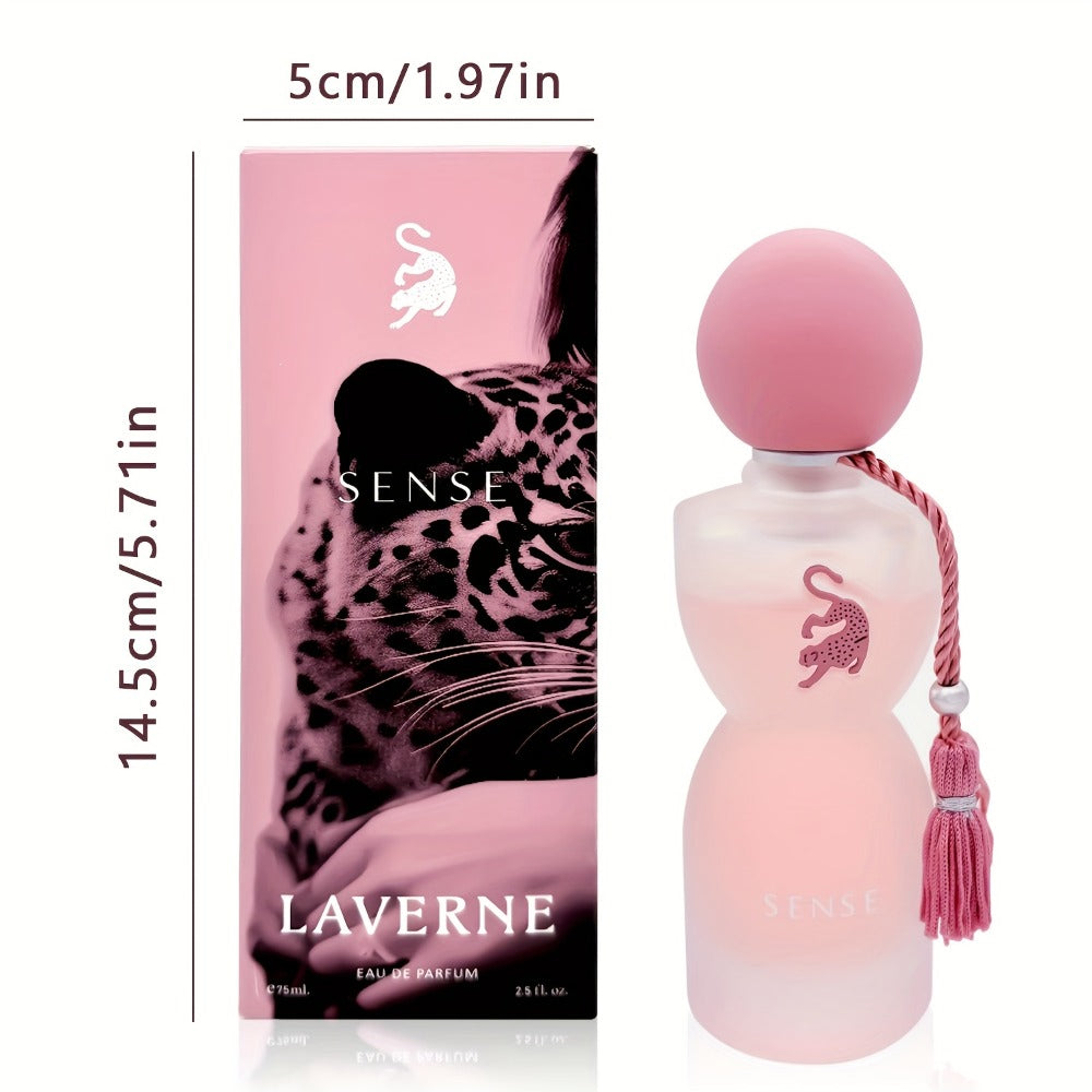 Women's Perfume Laverne Leopard Lady Eau de Parfum 75 ml with Freesia Floral Fragrance Scent