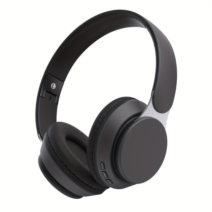 Foldable Over-Ear Wireless Headphones with FM Radio, TF Card Play & 3.5mm AUX, Built-In Mic, Soft Earpads, Portable Headset for Travel Home Office Cellphone PC, Gift for Men Women