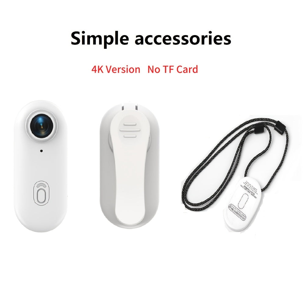 H265-Labeled Thumb Action Camera with 1080P or 4K Options, Magnetic Mount and Three Accessory Bundles