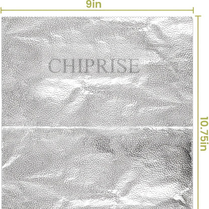 200-Count Pre-Cut Aluminum Foil Sheets, 9 x 10.75 Inch Pop-Up Box for Cooking and Food Storage
