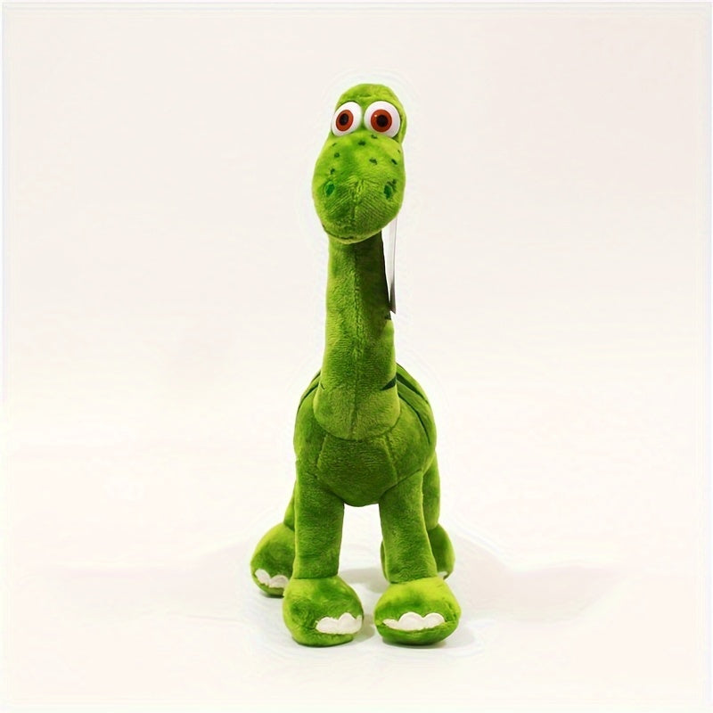 Poseable T-Rex Stuffed Animal with Open Mouth – Green Dinosaur Plush Toy 11.8" & 13.8" Adjustable Action Joints Soft Realistic Dino Figure, Birthday Holiday Gift for Kids Boys Girls Dino Lovers