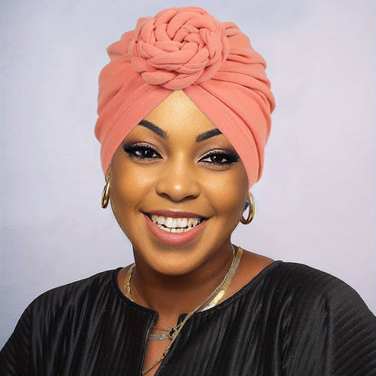 Five-Piece Braided Turban Headband Assortment in the Protected Mixed-Color Checkout Set for Styling