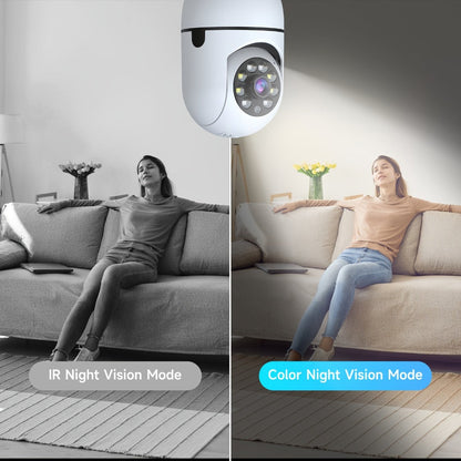 Pan Tilt Indoor Security Camera 355° with Dual Band 2.4G/5GHz WiFi, Color & B&W Night Vision, 2-Way Audio, Baby Pet Monitor, Motion Detection, Alexa Compatible, Cloud & SD Storage – 1/2/3/4 Pack
