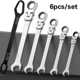 Double-headed wrench set