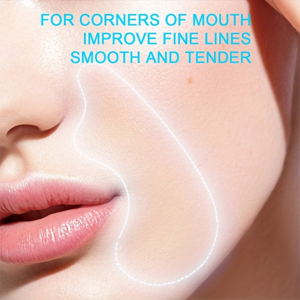 Nasolabial Fold Patches 3 Boxes - Hyaluronic Acid & Collagen Laugh Line Sticker, Lifting Tightening Anti-Wrinkle Nose Line Patch, Skin Elasticity Daily Skincare for Women