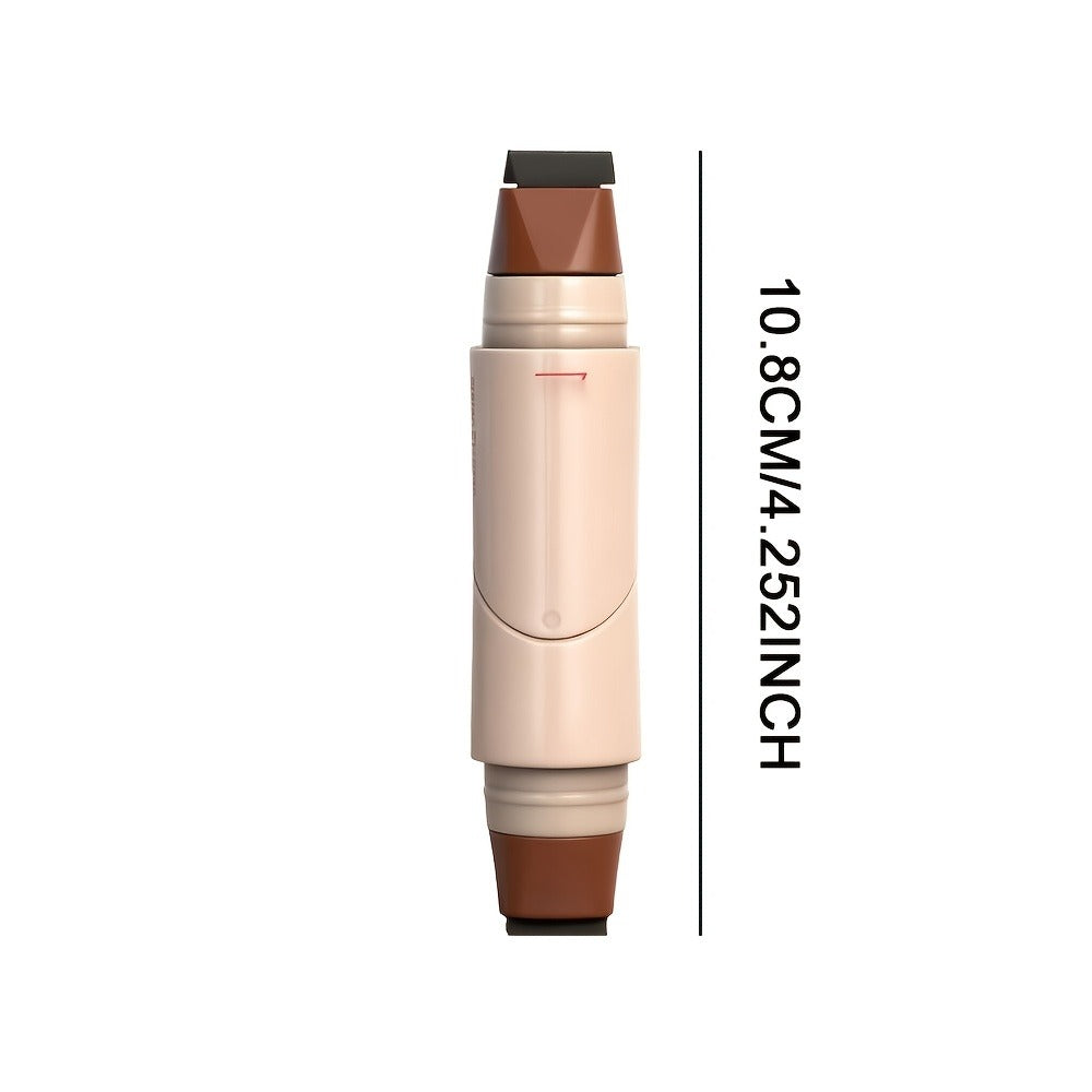 Double-Ended Wing Stamp Eyeliner Pen Three-Pack in Natural Black or Coffee Brown Color Options
