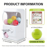 Gashapon machine + 14 empty eggs