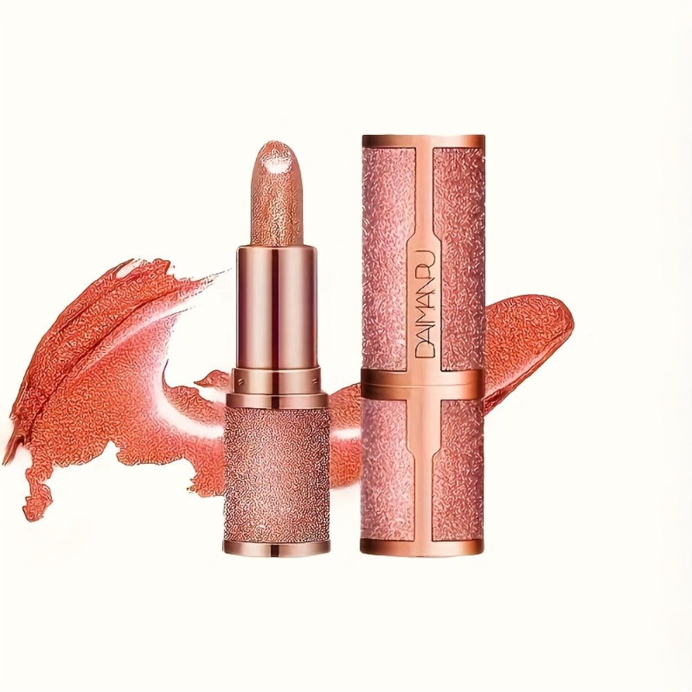 Shimmer Lipstick Set 2 Piece — Starry Sky High Gloss Waterproof Moisturizing Lip Color, Long-Lasting Durable Glossy Shiny Lips Makeup for Women, Perfect Beauty Gift for Her