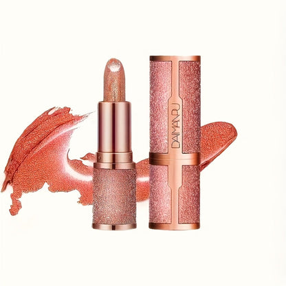 Shimmer Lipstick Set 2 Piece — Starry Sky High Gloss Waterproof Moisturizing Lip Color, Long-Lasting Durable Glossy Shiny Lips Makeup for Women, Perfect Beauty Gift for Her