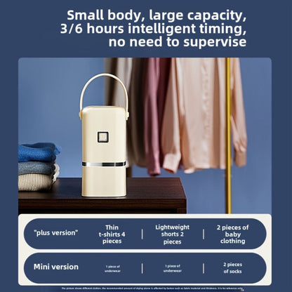 Travel Clothes Dryer with Fold-Out Fabric Bag, One-Piece Checkout Configuration and Hanging Strap