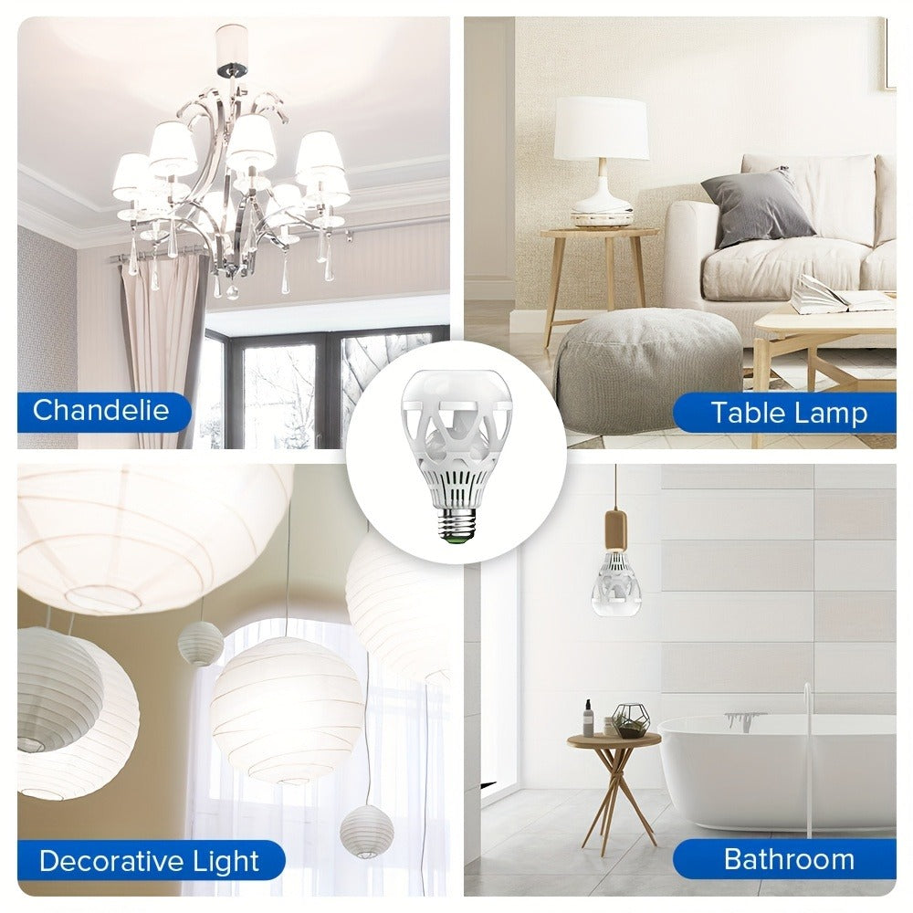 SANSI A21 LED Light Bulbs, 22W E26 Four-Pack with 3000-Lumen Marking in 3000K Warm or 5000K Daylight White