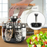 6pcs premium jars + 1pcs single-tier rack