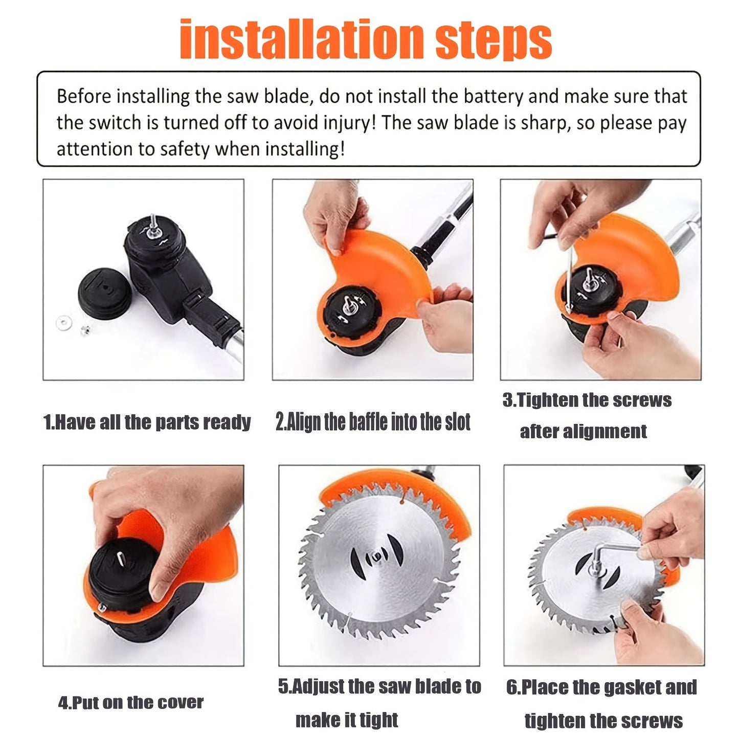 Cordless Electric Weed Wacker | Handheld Lawn Trimmer Garden Yard