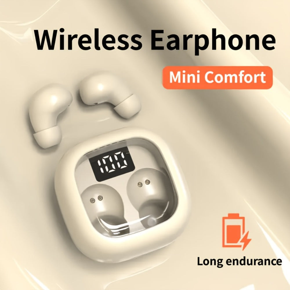 Wireless Earbuds Mini In-Ear Set with Compact Charging Case and Long Battery in Three Colors