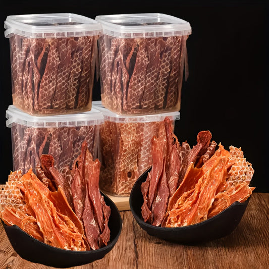 Dog Treats Bone-Shaped Chew Sticks with Duck Jerky, Duck Sausage and Six Retained Bundle Options