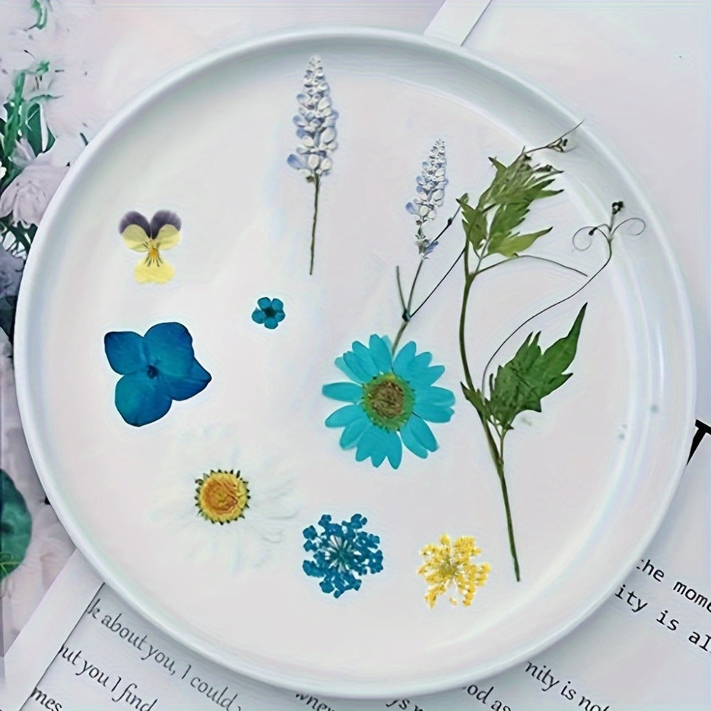 Pressed Flower Craft Set in 189, 238, 287 or 319-Piece Mixed Packs for Resin and Paper Projects