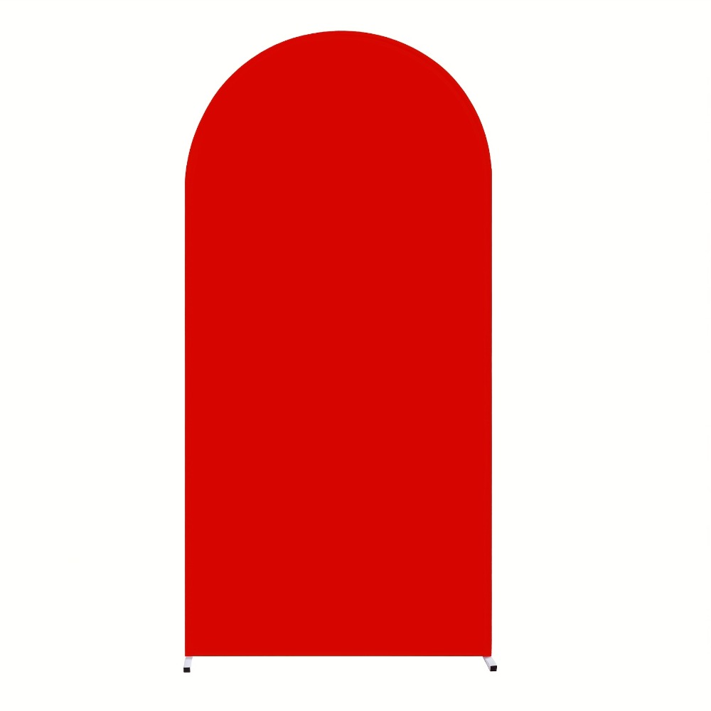 6FT Stretch Fabric Arch Cover with Bottom Zipper, 72 x 31.5-Inch Size and Eight Color Options