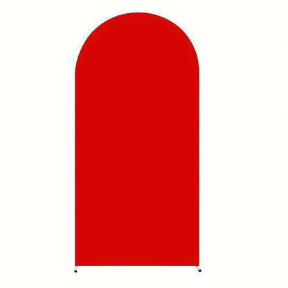 6FT Stretch Fabric Arch Cover with Bottom Zipper, 72 x 31.5-Inch Size and Eight Color Options
