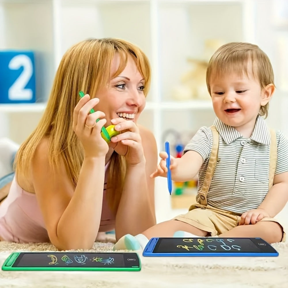 8.5-Inch LCD Drawing Tablets in 10- or 20-Piece Packs with Styluses and Multicolor Frames for Group Drawing