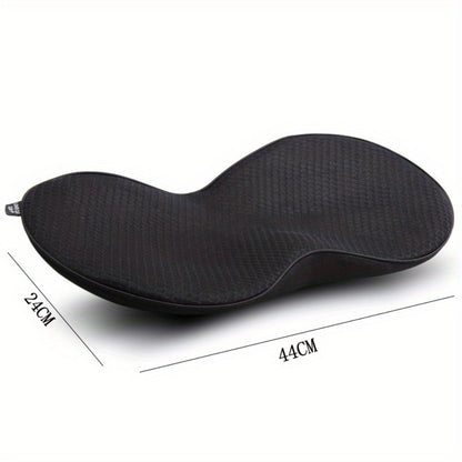 Car Lumbar Support Pillow Memory Foam – Driver Back Support Cushion for Car Seat, All-Season Multifunctional Lumbar Cushion for Lower Back Pain Relief, Office Chair & Home Use, Great Gift Idea