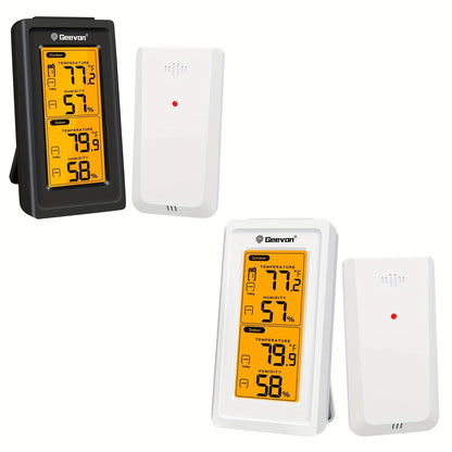 Wireless Thermometer | Digital LCD Indoor Outdoor 3 Sensor Baby Room