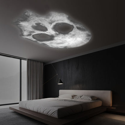 USB 5V Skull Projection LED Night Light with Flexible Lead, Touch Controls and Three Interchangeable Inserts