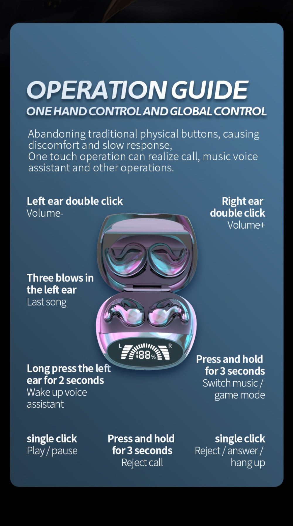 Bluetooth 5.3 Ultra-Thin Sleep Earbuds Invisible, Side Sleeping Special Small Ear Canal Mini Wireless Earphones, Comfortable In-Ear Invisible Design for Samsung Android iPhone Nighttime Relaxation Work