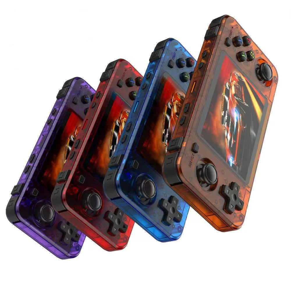 Handheld Game Console R36H with 3.5-Inch IPS, 640x480 (4:3 ratio), 64GB or 128GB Options, 3000mAh Battery, ArkOS