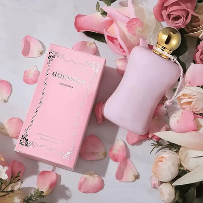 Perfume for Women 75ml EDP with Turkish Rose, Lychee and Soft Musk in an Elegant Pink Spray Bottle
