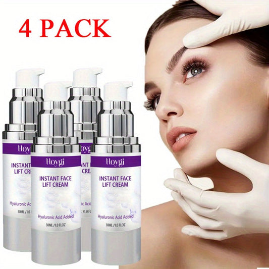 Face Cream Four-Pack with 30ml Per Jar, Alcohol-Free Formula and Source-Listed 24-Hour Moisture
