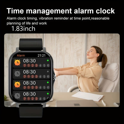 Smartwatch with Navigation & Dual Strap 1.83" TFT Full Touch Screen, Wireless Calling, Remote Camera, Music Player, Message Alerts – For Men & Women iPhone & Android