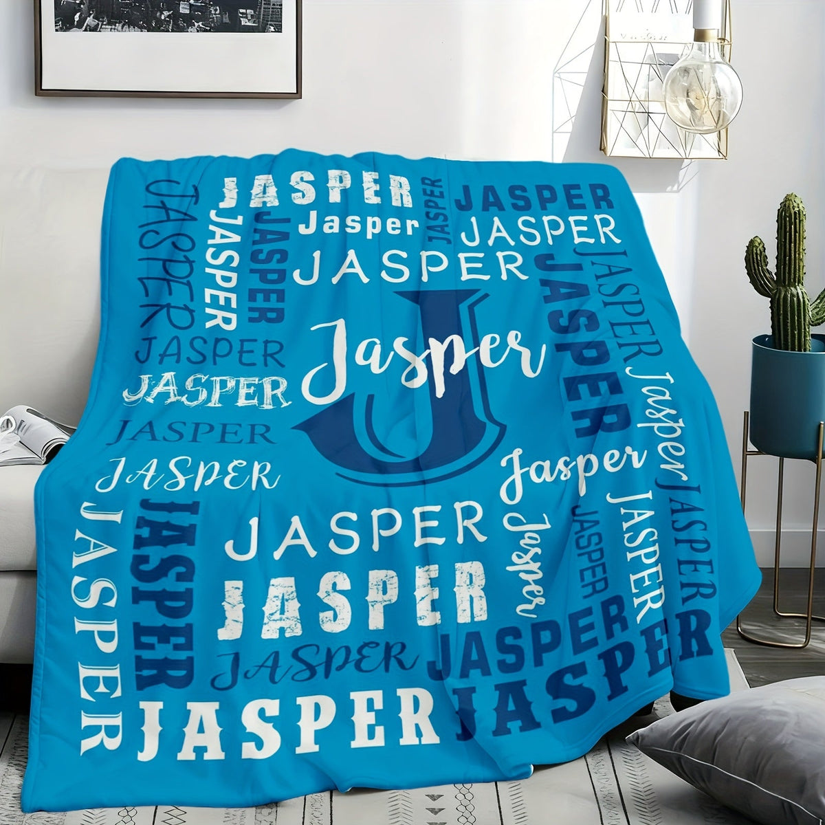 Flannel Throw Blanket 280 GSM in Multiple Colors and 30 x 40, 40 x 50, 50 x 60 or 60 x 80 Inch Sizes